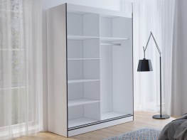 szafa OSLO II 150 bialy  srodek2